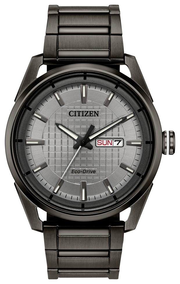Citizen Gray Stainless Weekender Eco-Drive