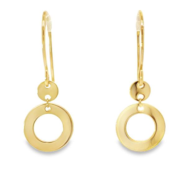 14 Karat Yellow Gold "Celeste" Earrings