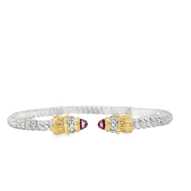 Vahan Sterling Silver & Yellow Gold Bracelet