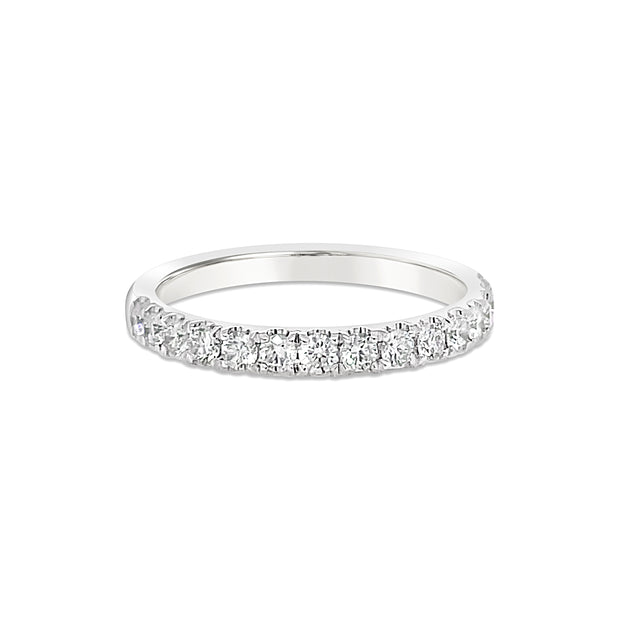 14 Karat White Gold Diamond Band 0.53 TDW
