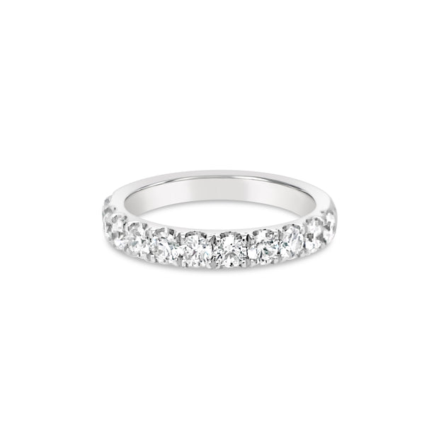 14 Karat White Gold Diamond Band 1.00 TDW