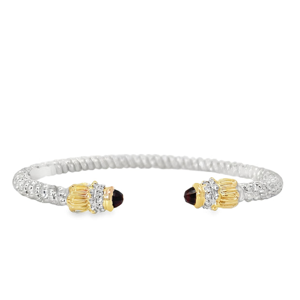 Vahan Sterling Silver & Yellow Gold Bracelet