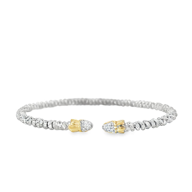 Vahan Sterling Silver & Yellow Gold Bracelet