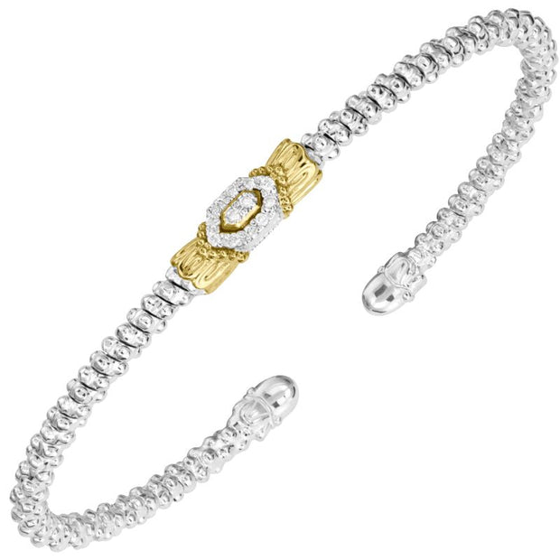 Vahan Sterling Silver & Yellow Gold Bracelet