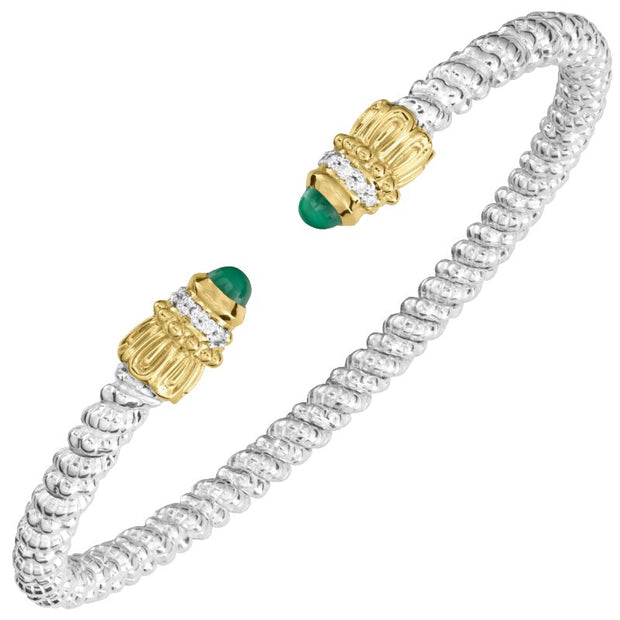 Vahan Sterling Silver & Yellow Gold Bracelet