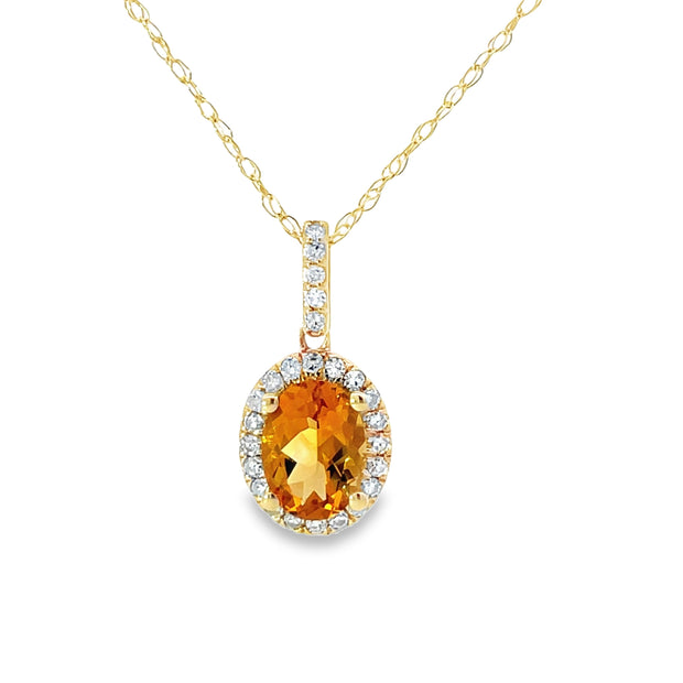 Colored Stone Pendant