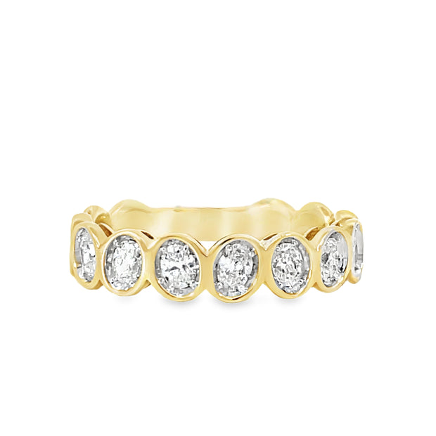 14 Karat Yellow Gold Diamond Fashion Ring 0.56 TDW